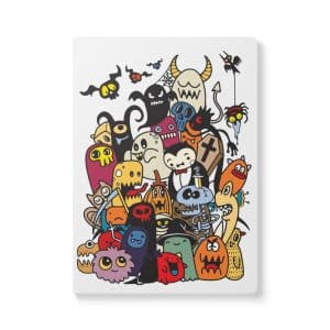 Softcover Journal (with Inside Prints) Monsters